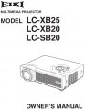 Icon of LC-XB20 Owners Manual